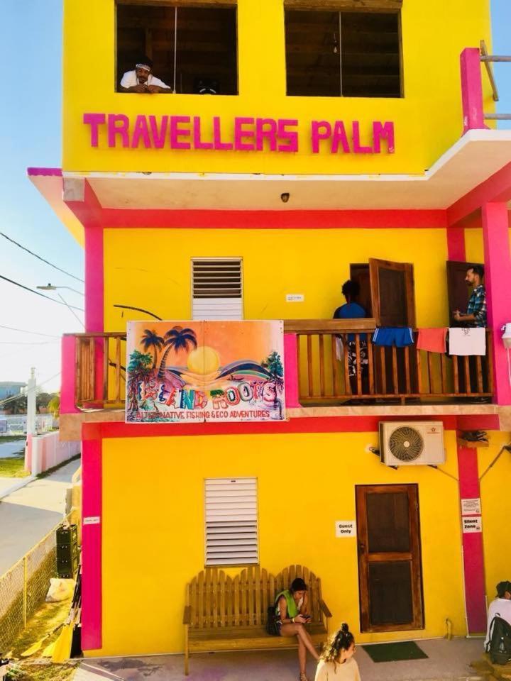 Travellers Palm Backpackers Hostel Caye Caulker Ngoại thất bức ảnh