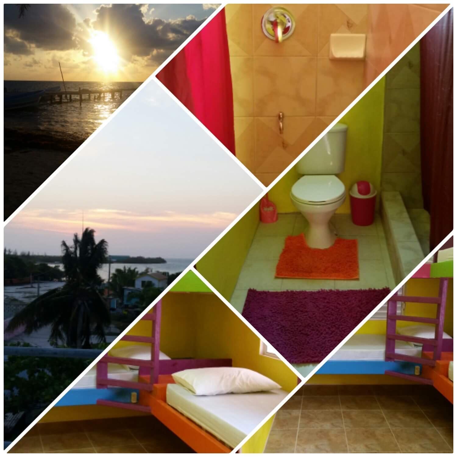 Travellers Palm Backpackers Hostel Caye Caulker Ngoại thất bức ảnh