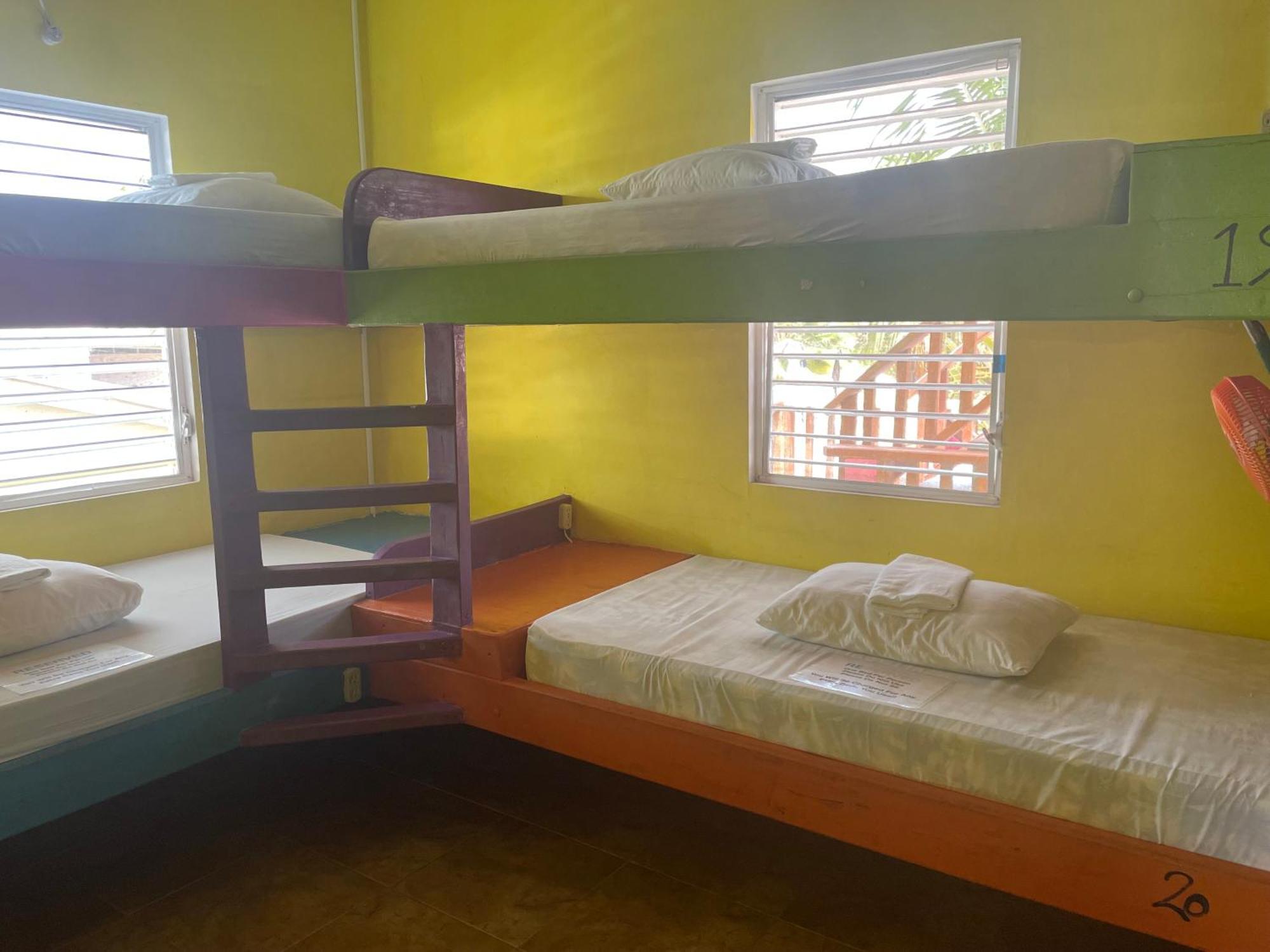 Travellers Palm Backpackers Hostel Caye Caulker Ngoại thất bức ảnh